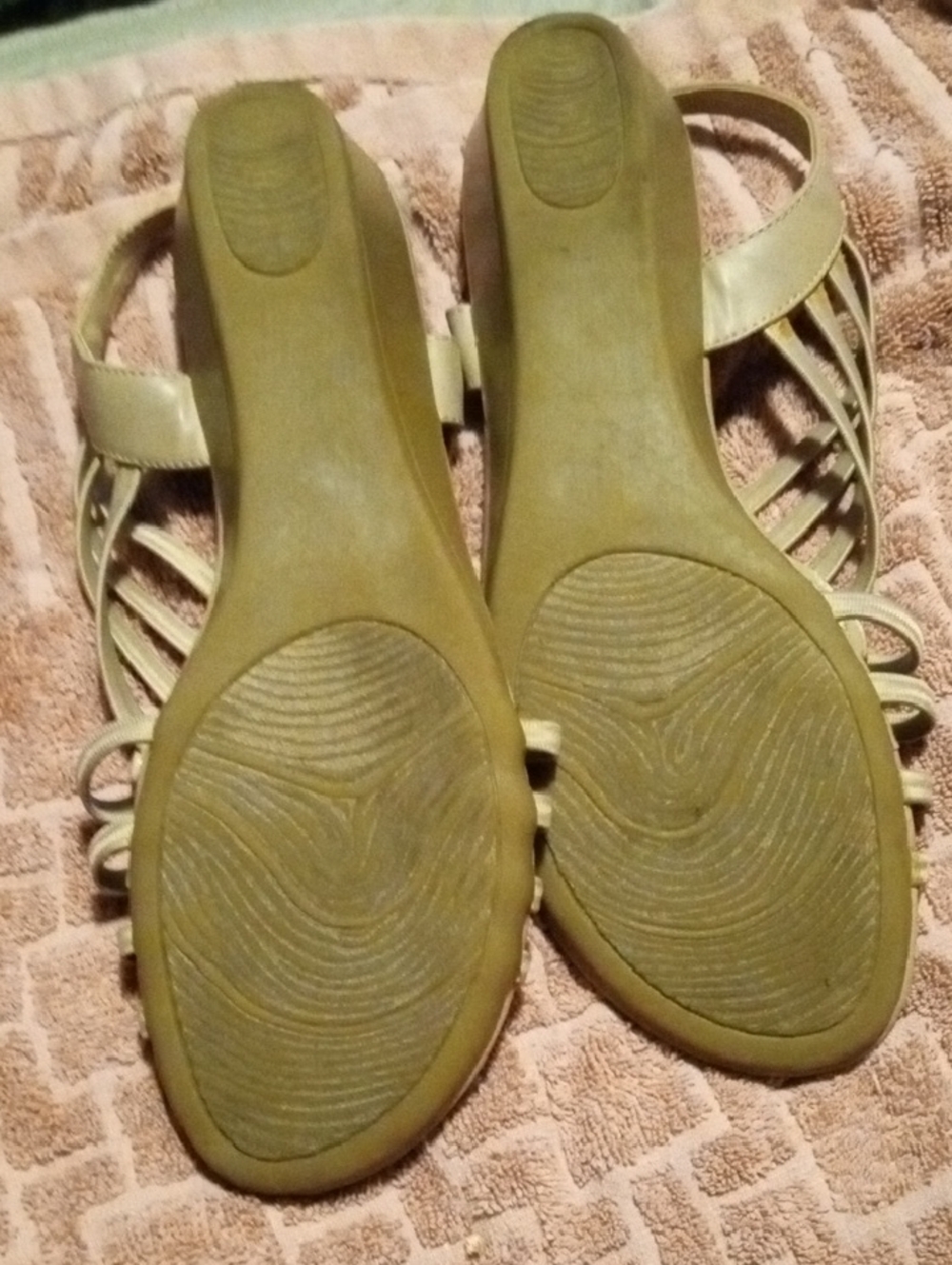 Impo Braided Strappy Sandals in Olive - Picture 4 of 4
